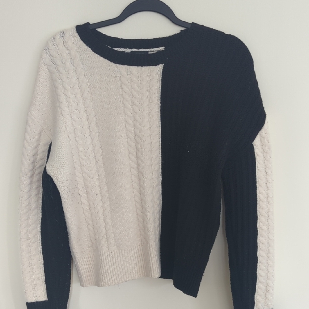 Colorblock Express Knit Sweater
